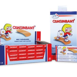Cansinbant First Aid Plasters (Cotton) – 10pcs