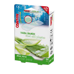 Cansinplast first aid plaster – Aloe Vera 20 pcs