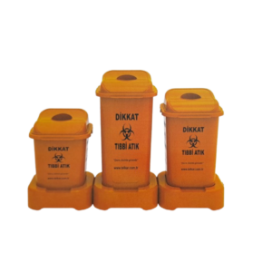 MOBILE WHEELED MEDICAL WASTE SET ( WITH COVER and WITHOUT COVER)